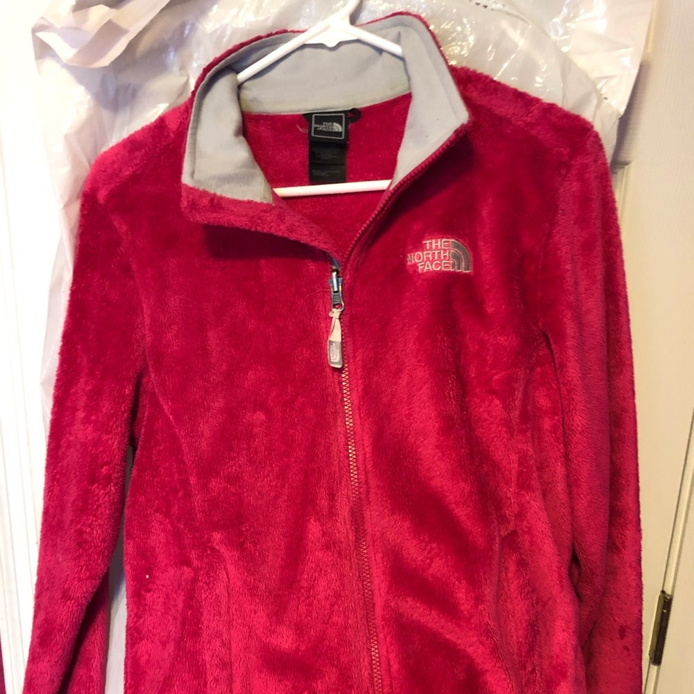 Hot pink North Face Jacket